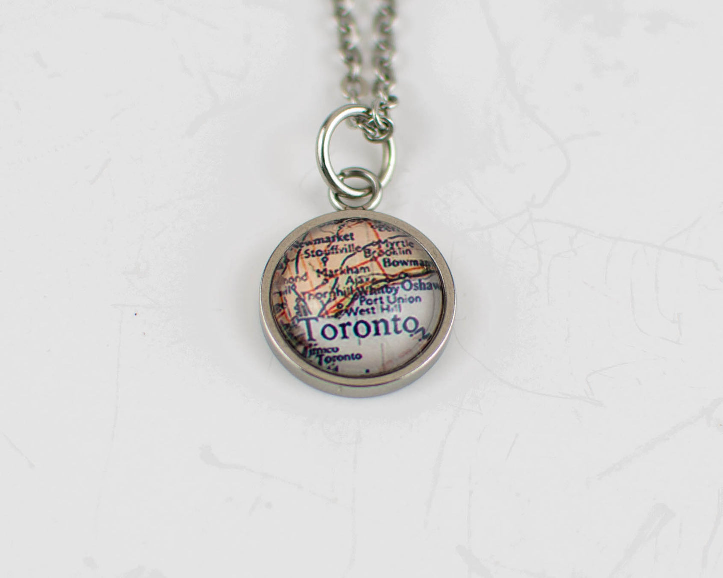 Toronto Map Necklace - Lisa Young Design