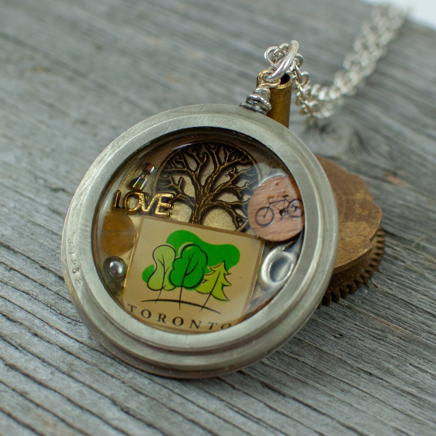 Toronto Pocket Watch Necklace - Lisa Young Design
