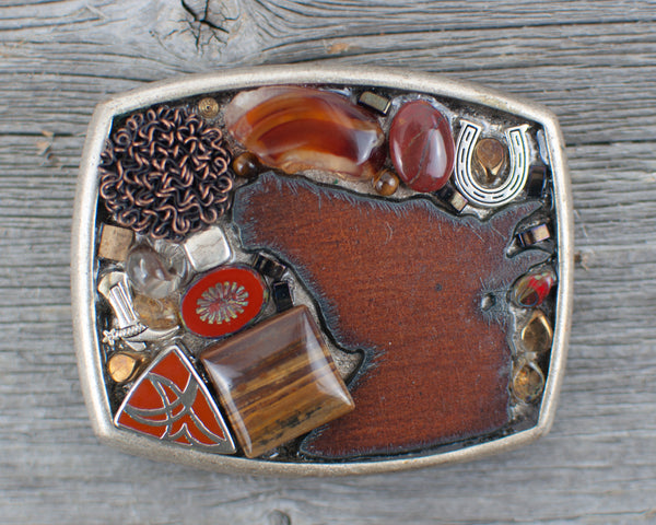 Horse  lovers theme Belt Buckle - Lisa Young Design