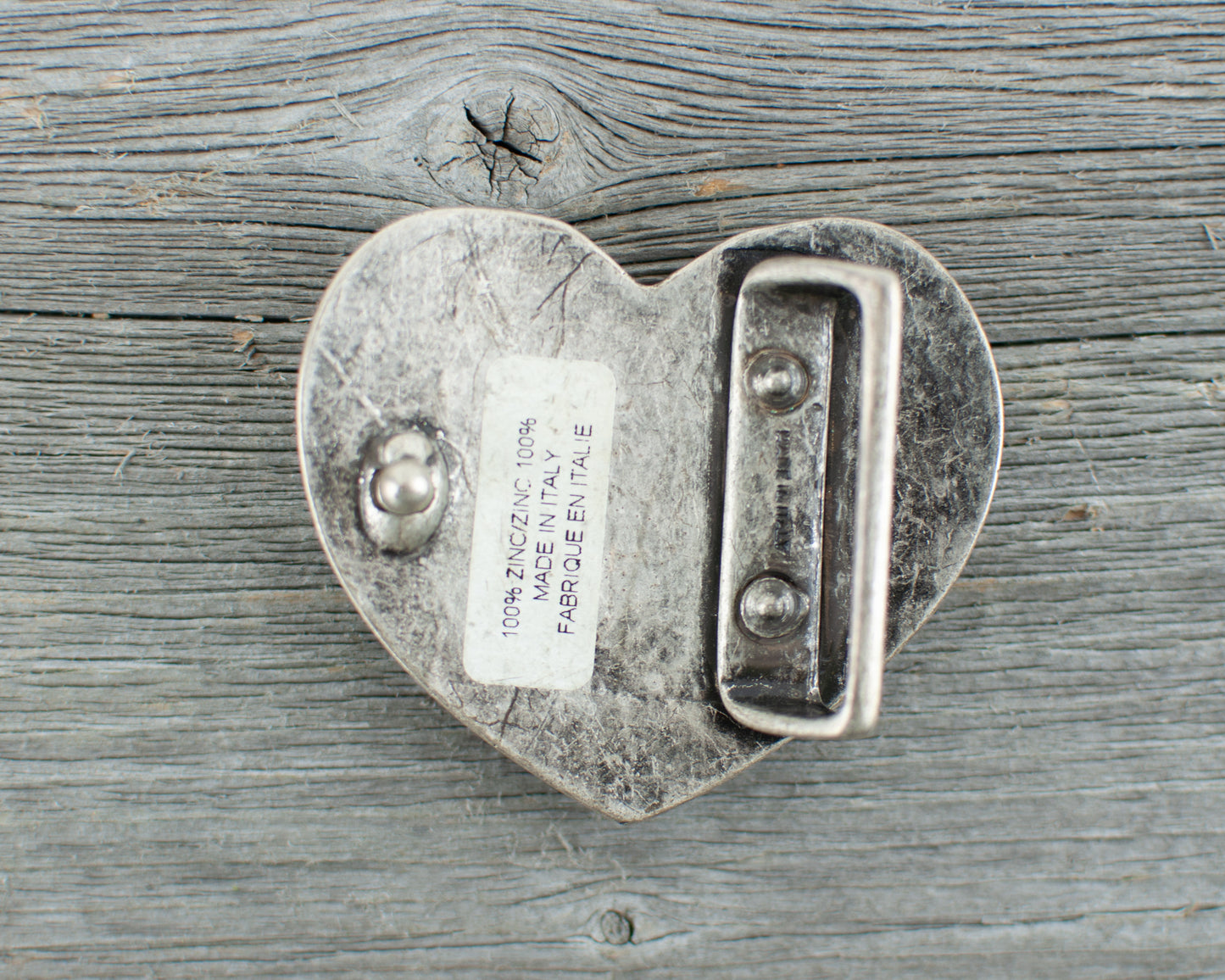 Tennis theme heart Belt Buckle - Lisa Young Design