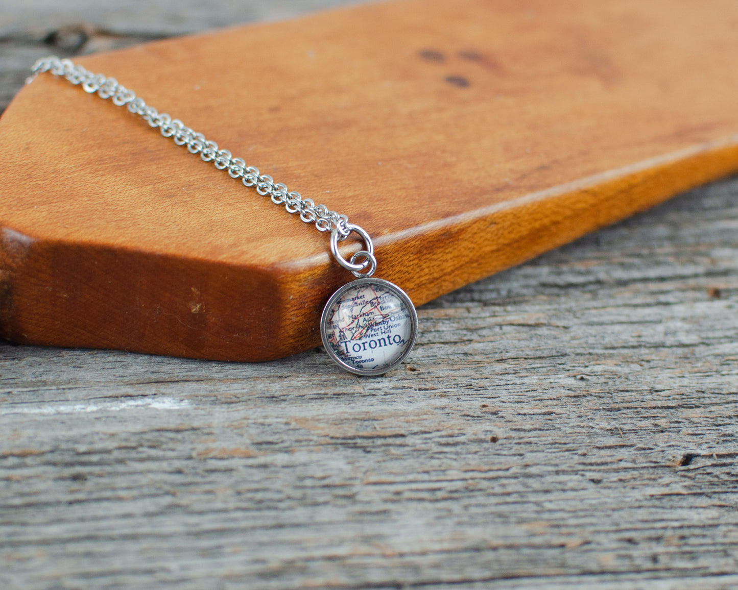 Toronto Map Necklace - Lisa Young Design