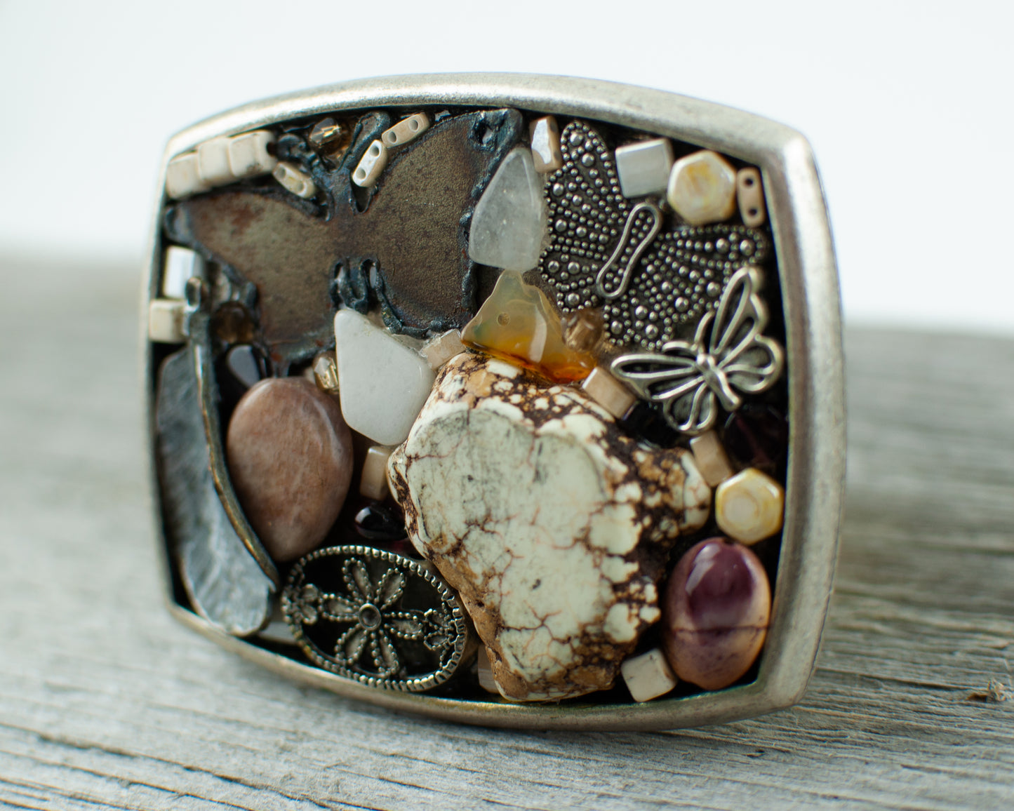Butterfly Theme Belt Buckle - Lisa Young Design