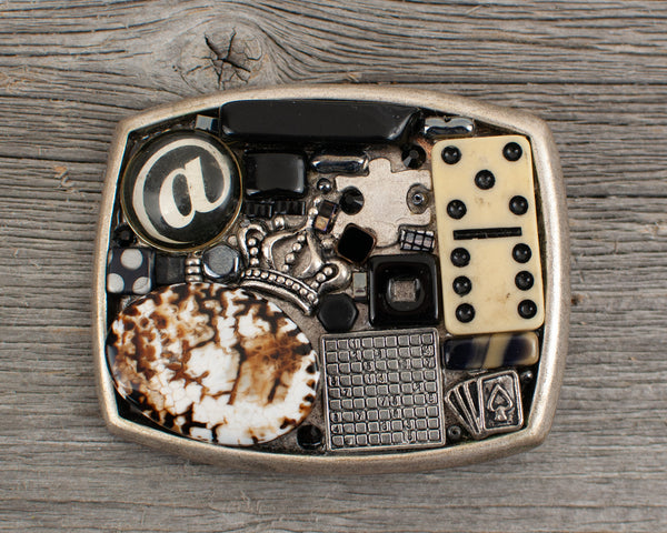 Game Theme  Belt Buckle - Lisa Young Design