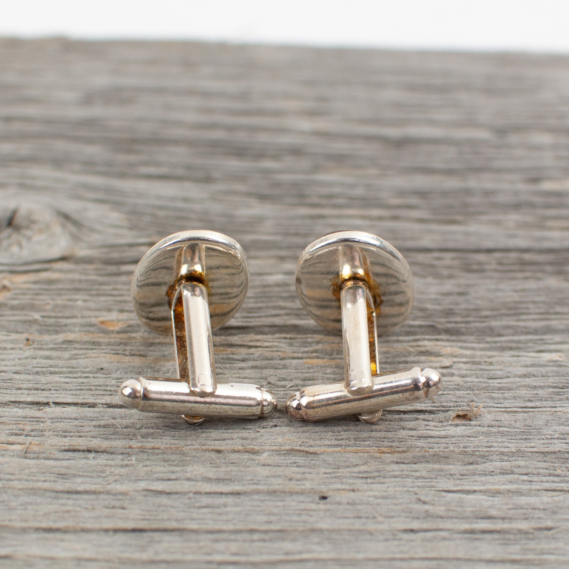 Oval Watch Face Cufflinks - Lisa Young Design