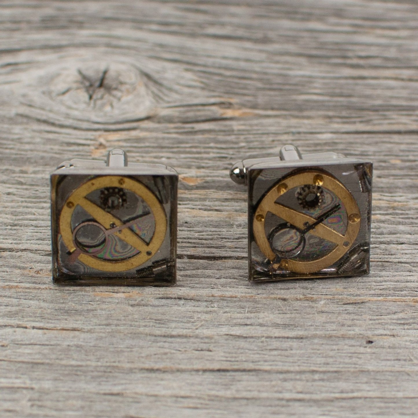 Watch part Cuff links - Lisa Young Design
