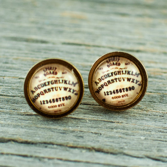 Ouija Board  Stud Earrings 10mm