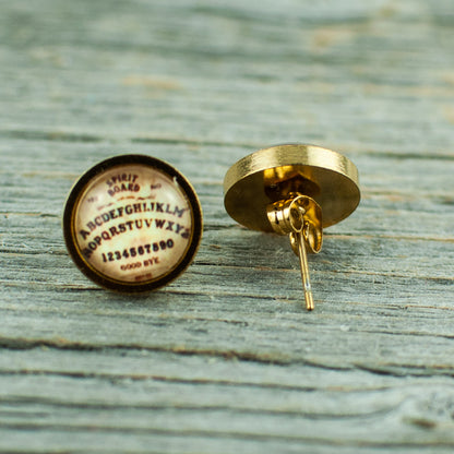 Ouija Board  Stud Earrings 10mm
