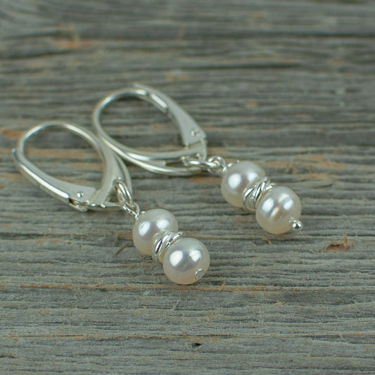 Pearl earrings