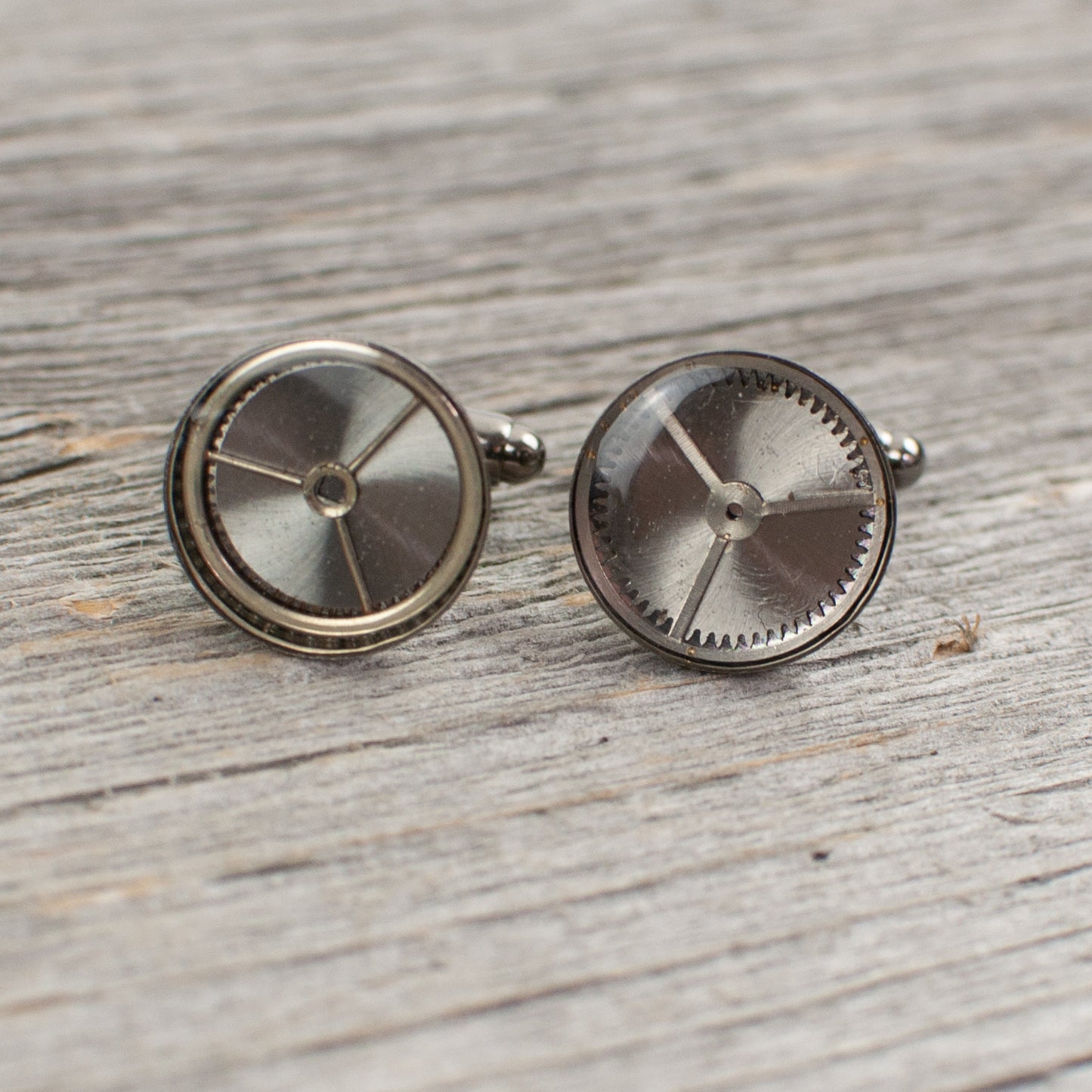Watchpart Cufflinks - Lisa Young Design
