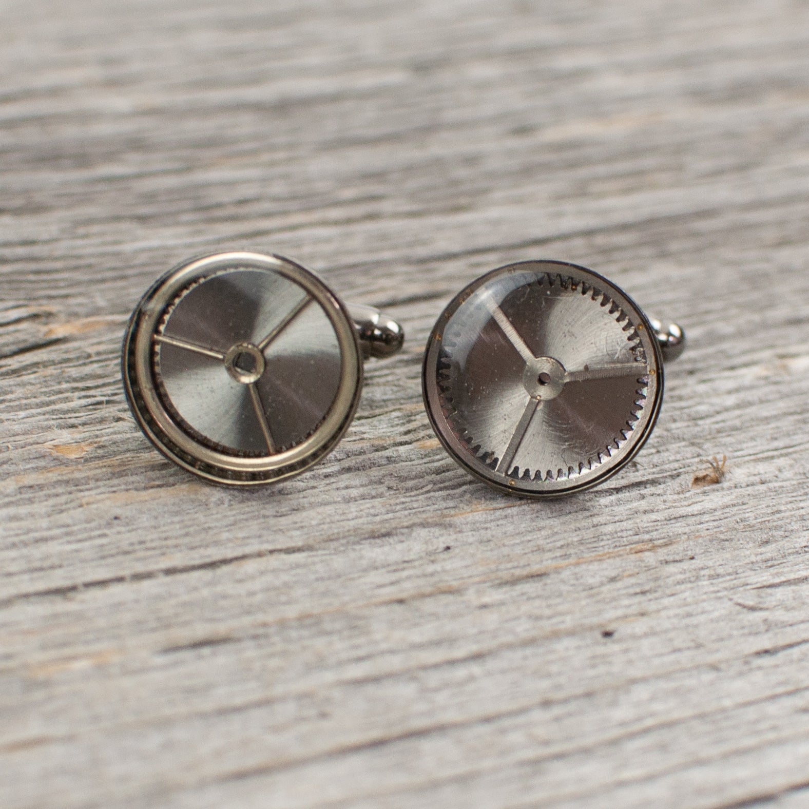 Watchpart Cufflinks - Lisa Young Design