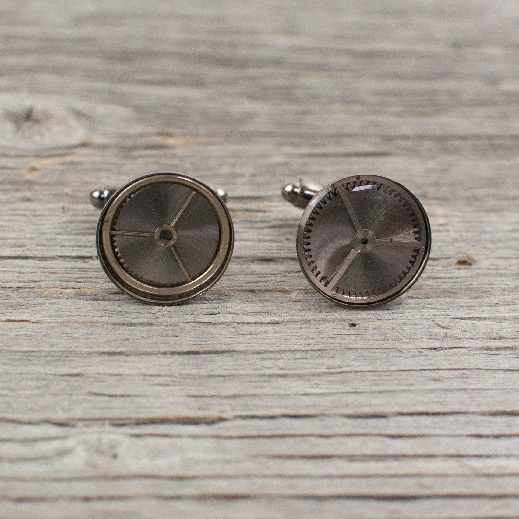 Watchpart Cufflinks - Lisa Young Design