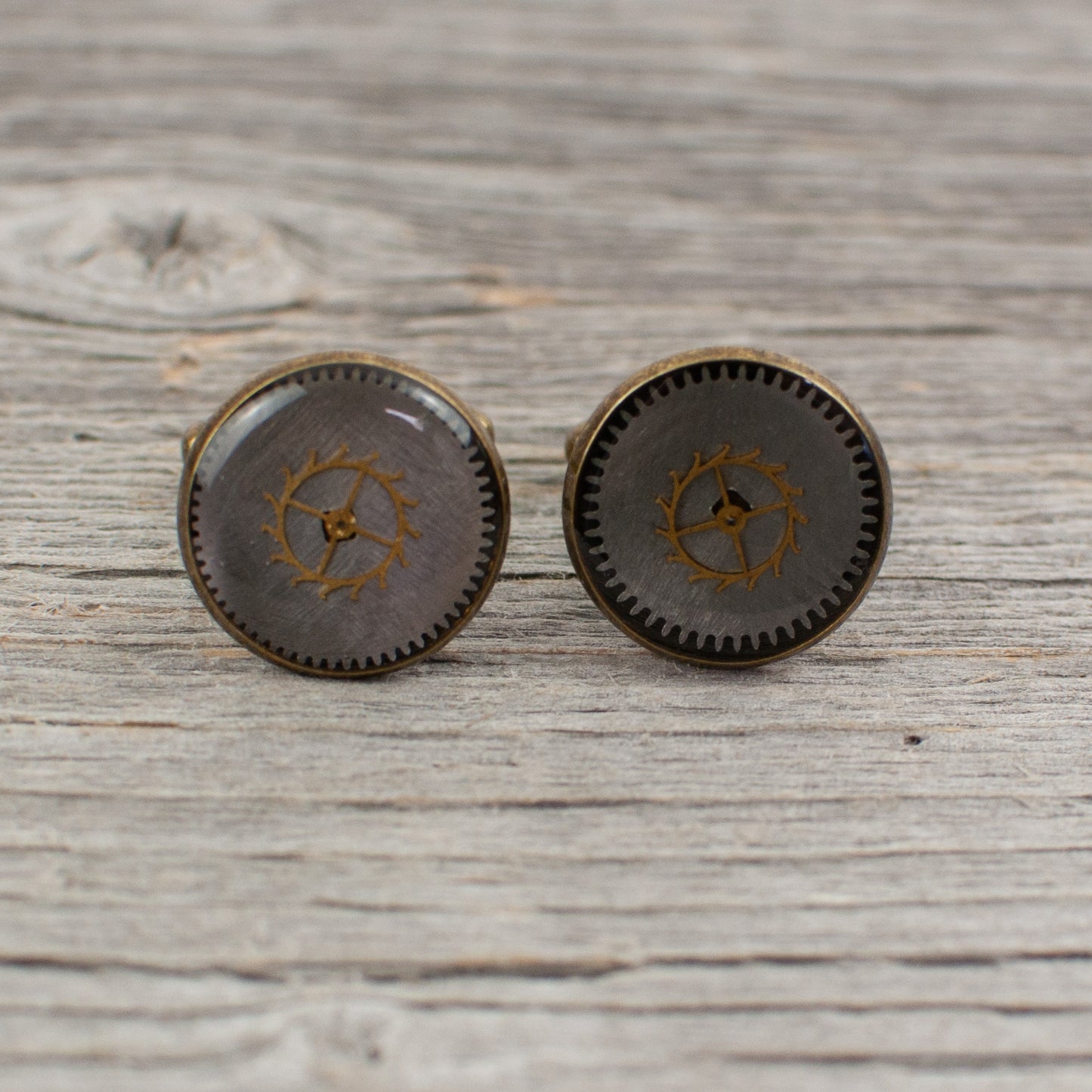 Watchpart Cufflinks - Lisa Young Design