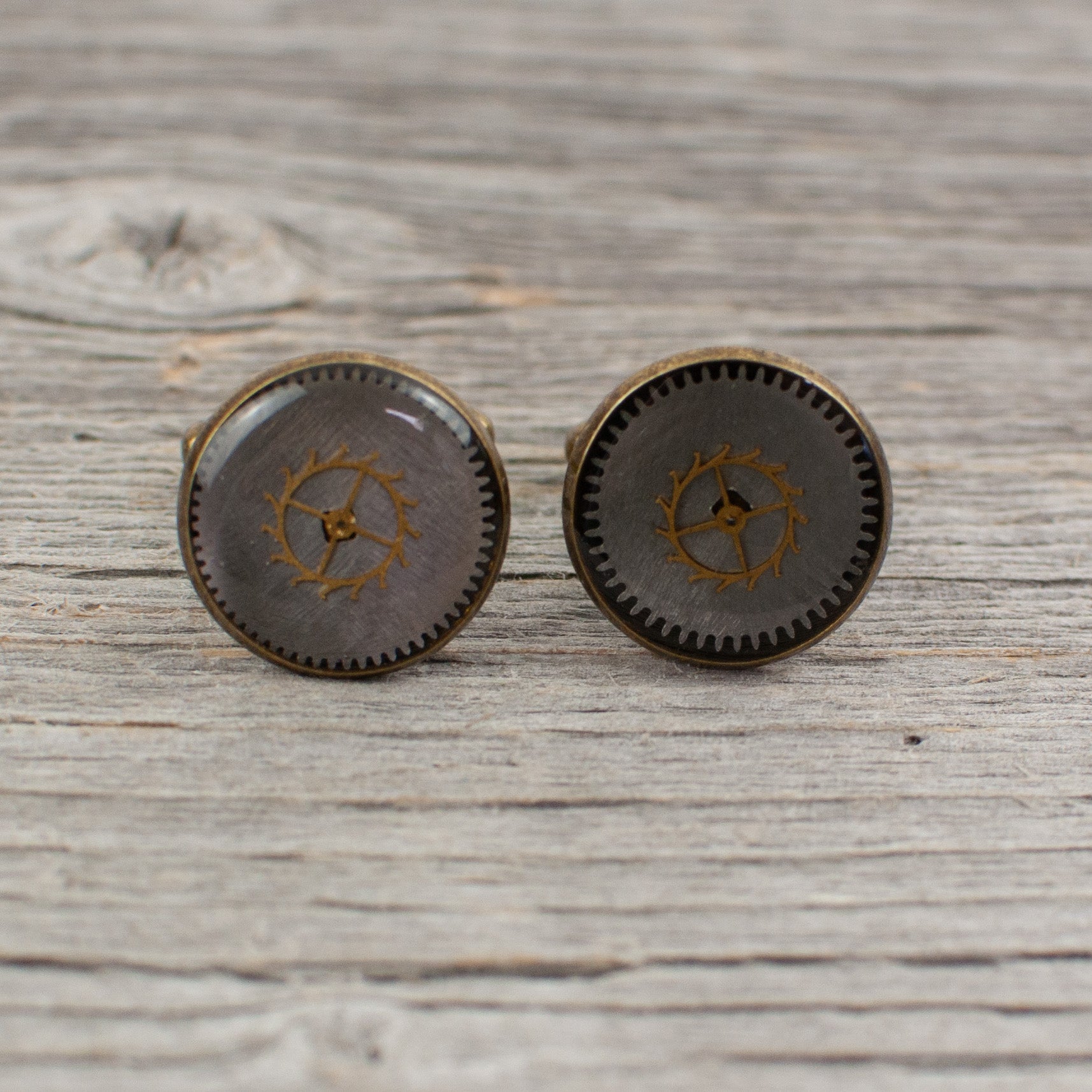 Watchpart Cufflinks - Lisa Young Design