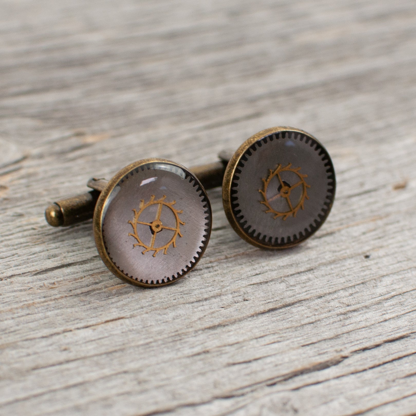 Watchpart Cufflinks - Lisa Young Design
