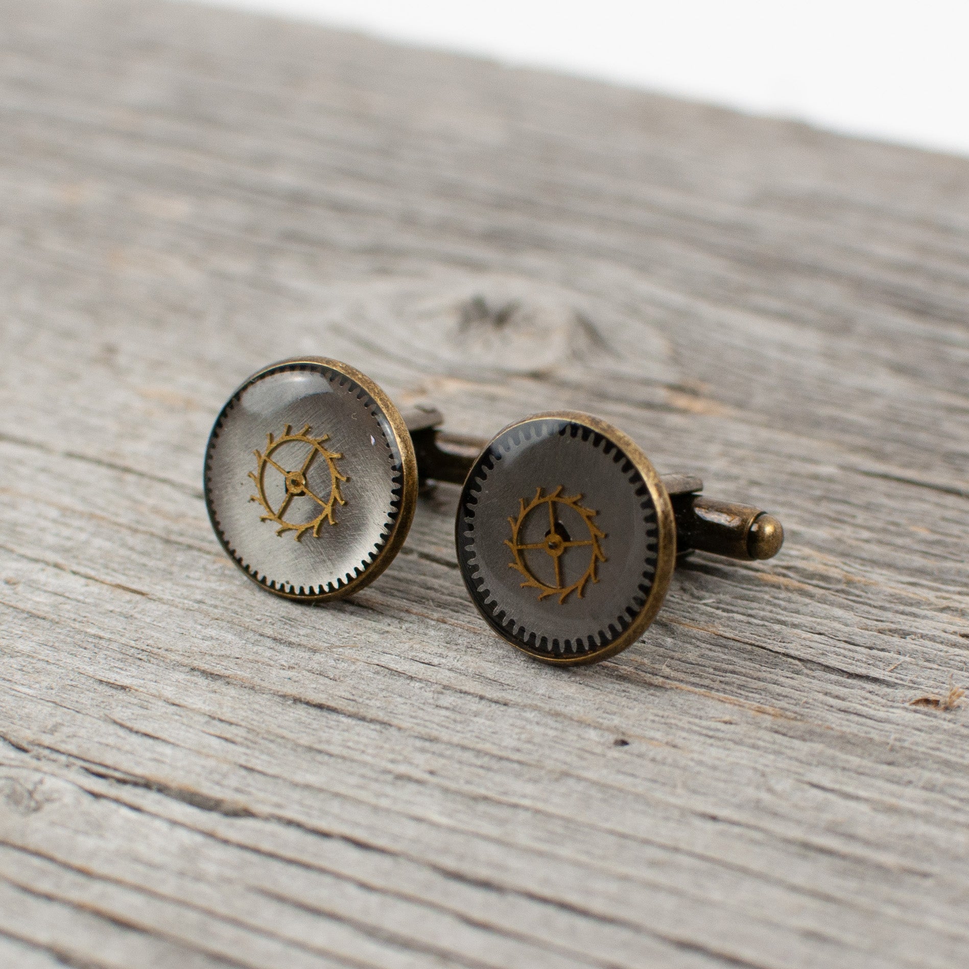 Watchpart Cufflinks - Lisa Young Design