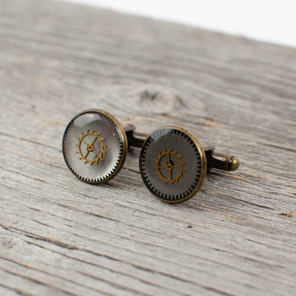 Watchpart Cufflinks - Lisa Young Design
