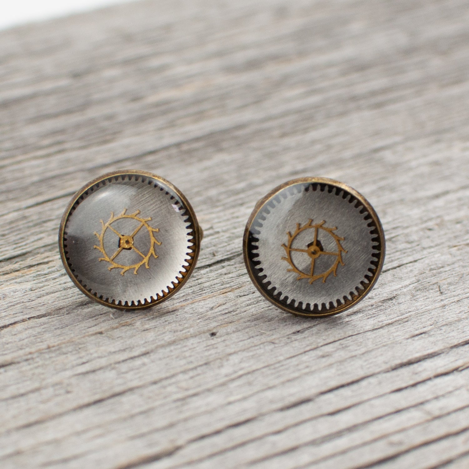 Watchpart Cufflinks - Lisa Young Design