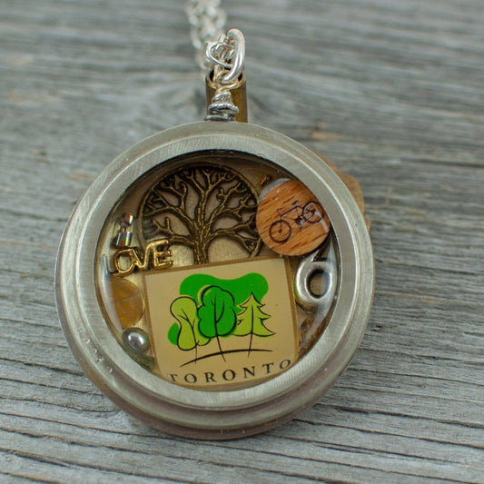 Toronto Pocket Watch Necklace - Lisa Young Design