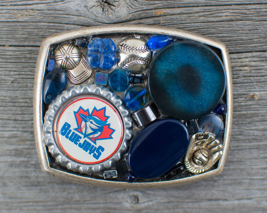 Toronto Blue Jays theme Belt Buckle - Lisa Young Design