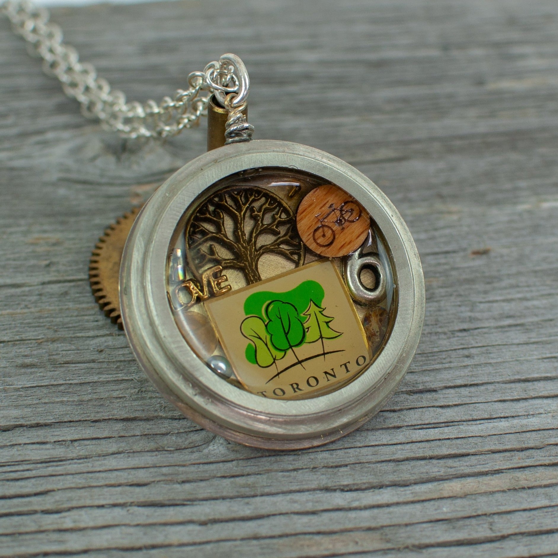 Toronto Pocket Watch Necklace - Lisa Young Design