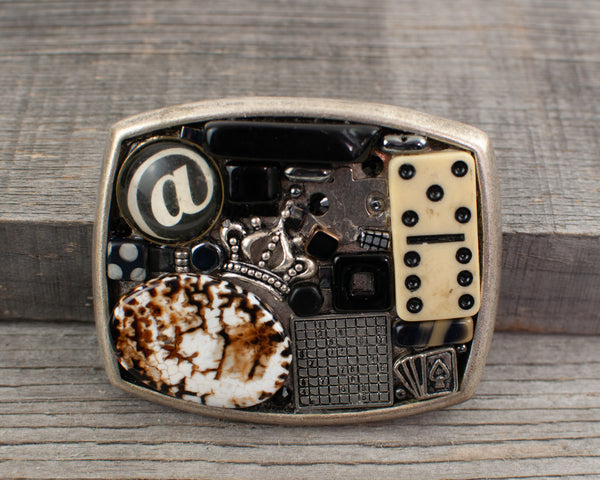 Game Theme  Belt Buckle - Lisa Young Design