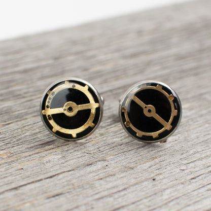 Watch part Cuff links - Lisa Young Design