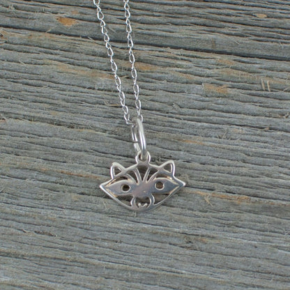 Raccoon  Silver Necklace - Lisa Young Design