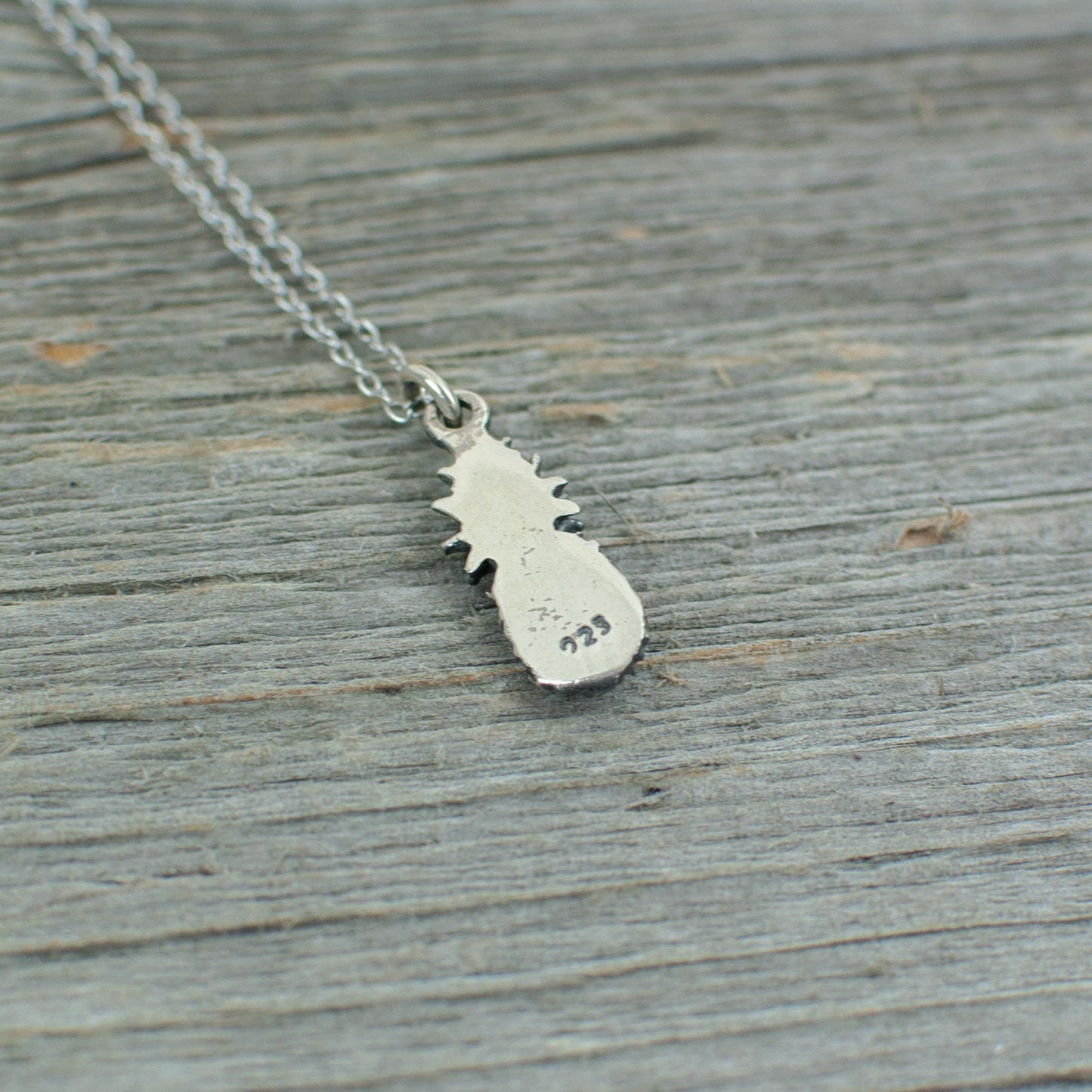 Pineapple  Silver Necklace - Lisa Young Design