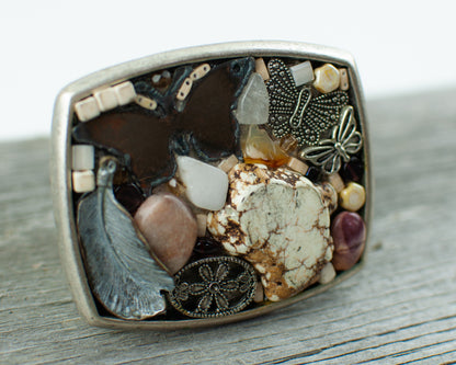 Butterfly Theme  Belt Buckle - Lisa Young Design