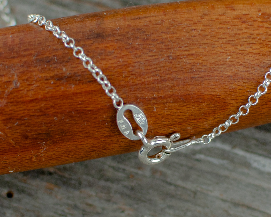 Maple leaf charm  Silver Necklace - Lisa Young Design