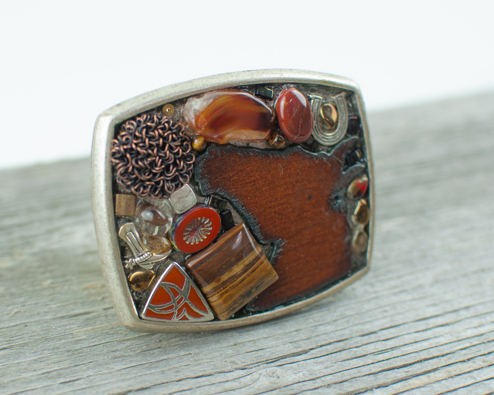 Horse  lovers theme Belt Buckle - Lisa Young Design