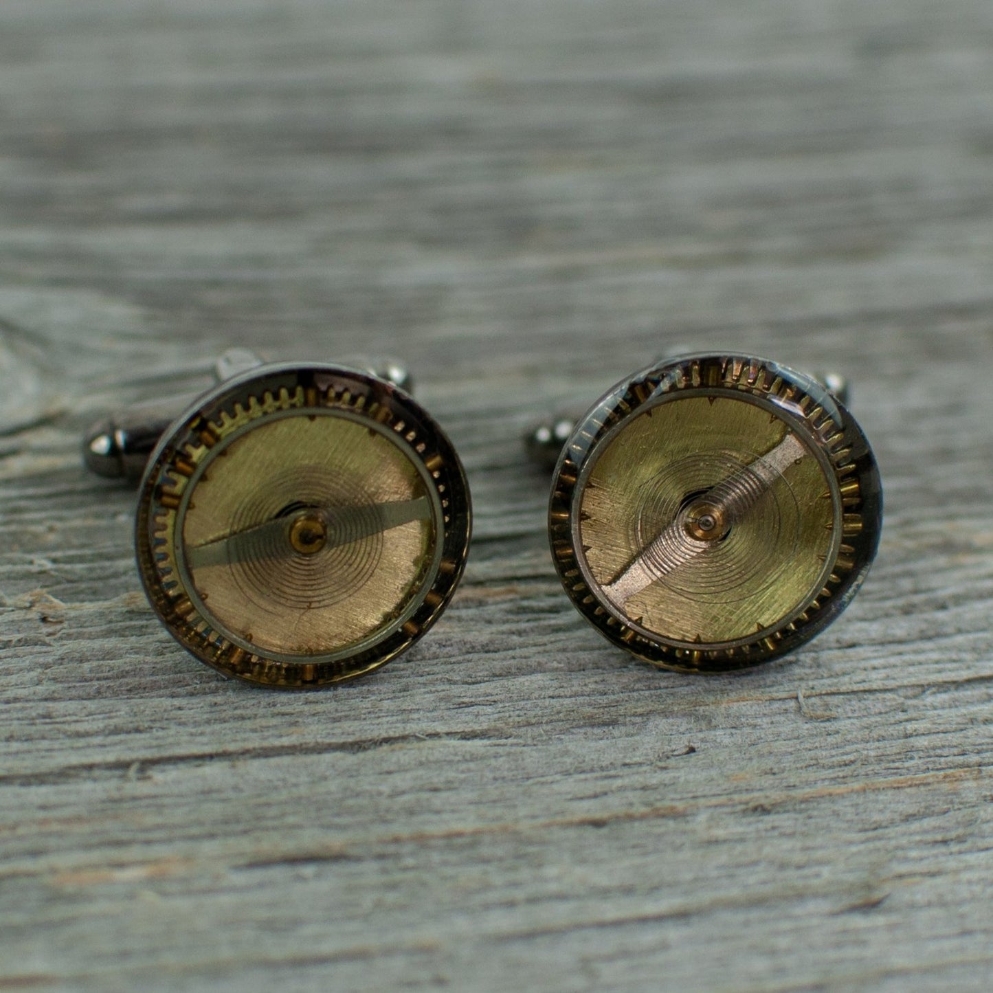 Watchpart Cufflinks - Lisa Young Design