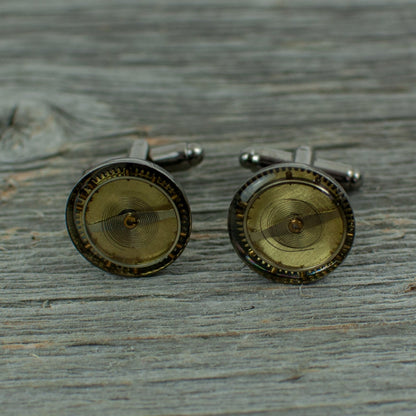 Watchpart Cufflinks - Lisa Young Design