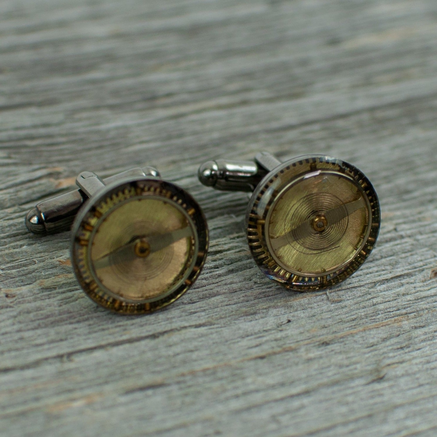 Watchpart Cufflinks - Lisa Young Design
