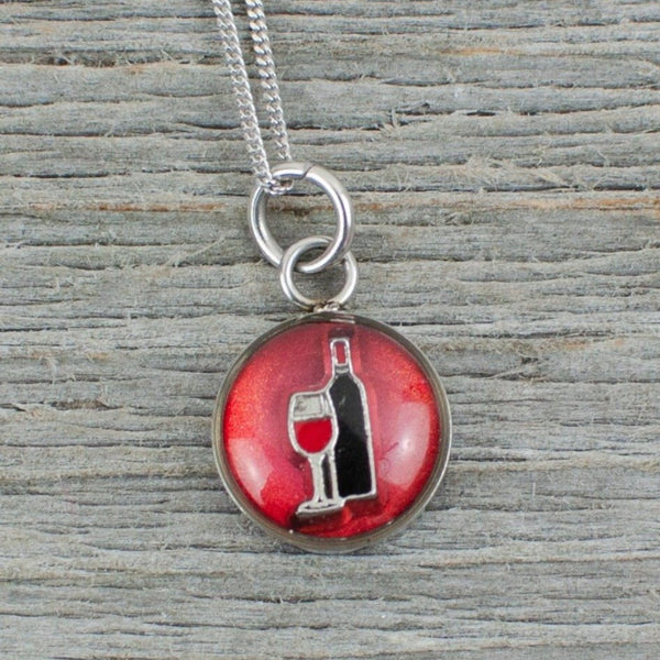 Wine charm Necklace - Lisa Young Design