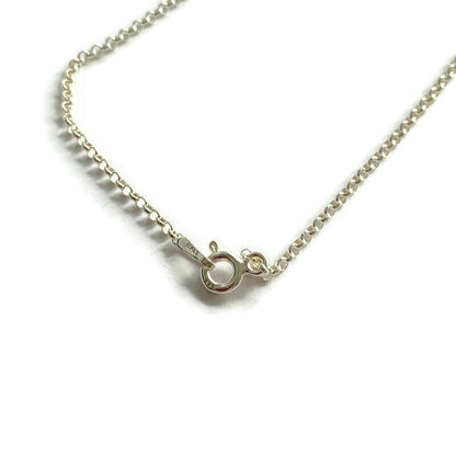 Key and heart  charm  Silver Necklace - Lisa Young Design