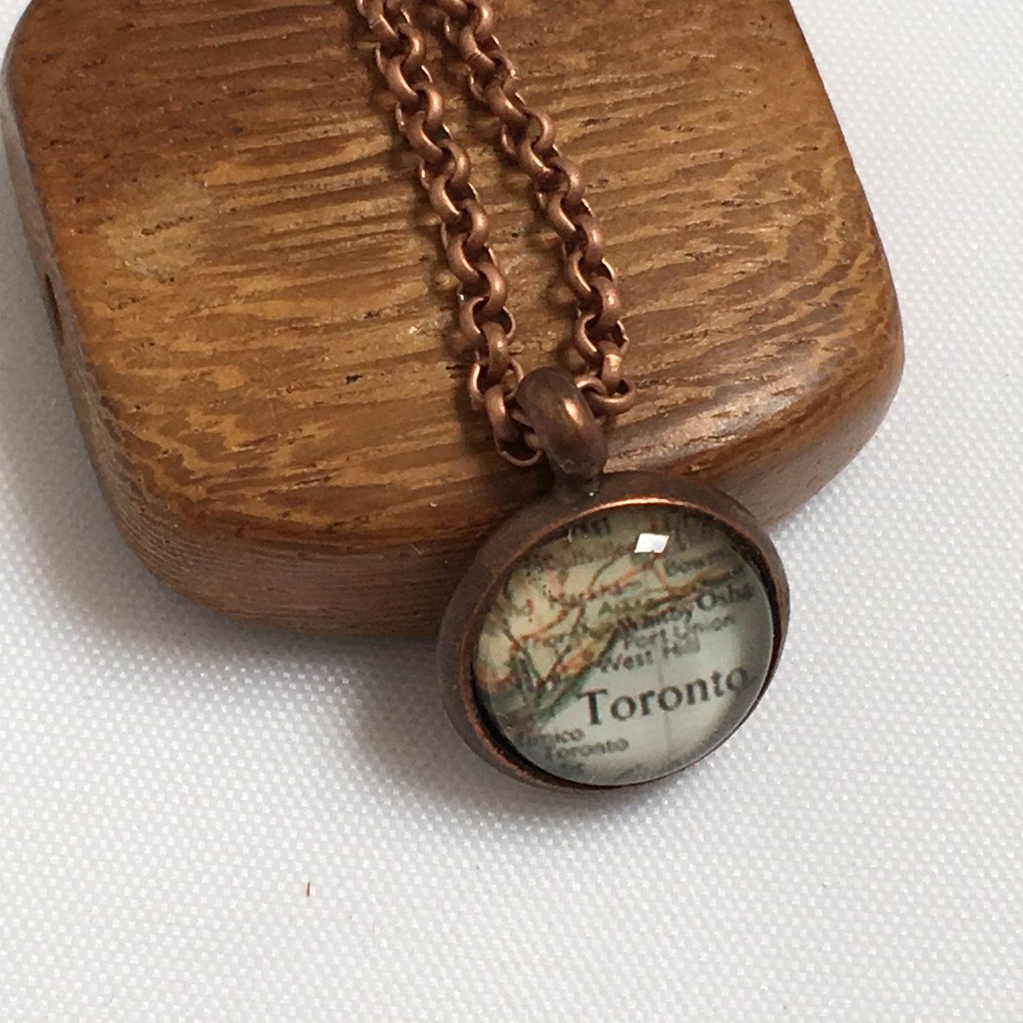 Toronto  Map Necklace - Lisa Young Design