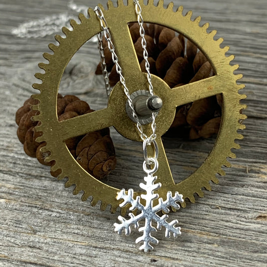 Snowflake charm necklace - Lisa Young Design